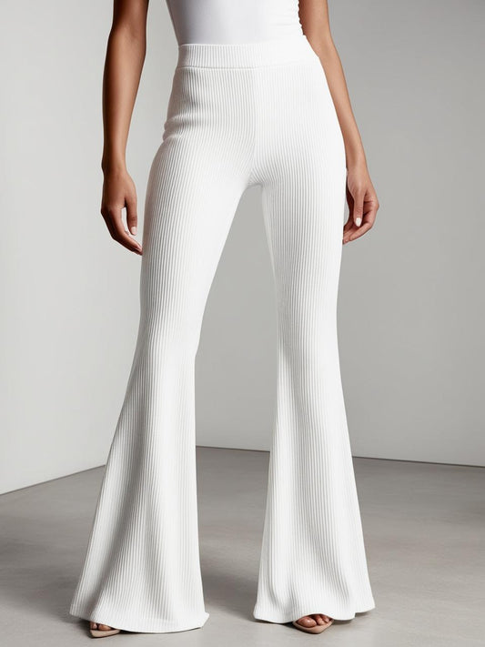 White Trousers [FLARED]