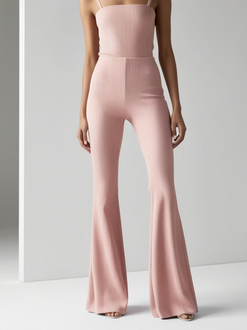 Blush Trousers [FLARED]