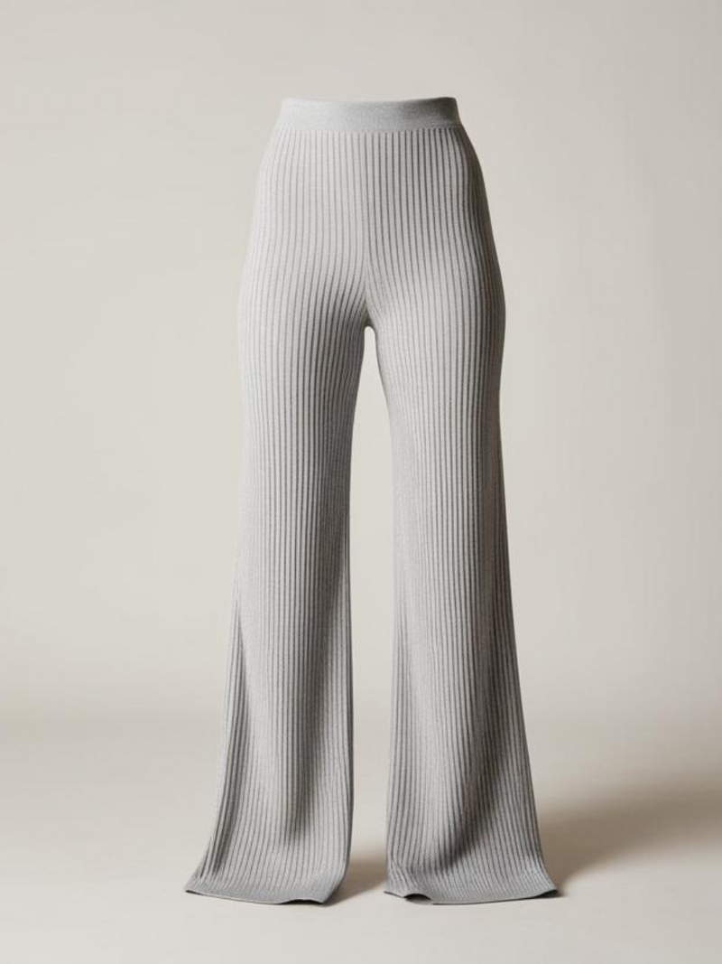 Grey Trousers [WIDE LEGGED]