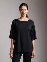 Boxy T-shirt - Black
