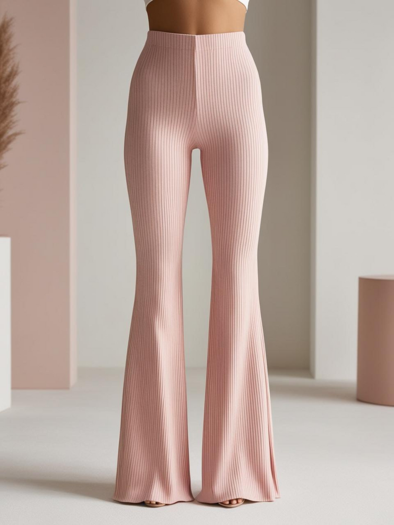 Blush Trousers [FLARED]