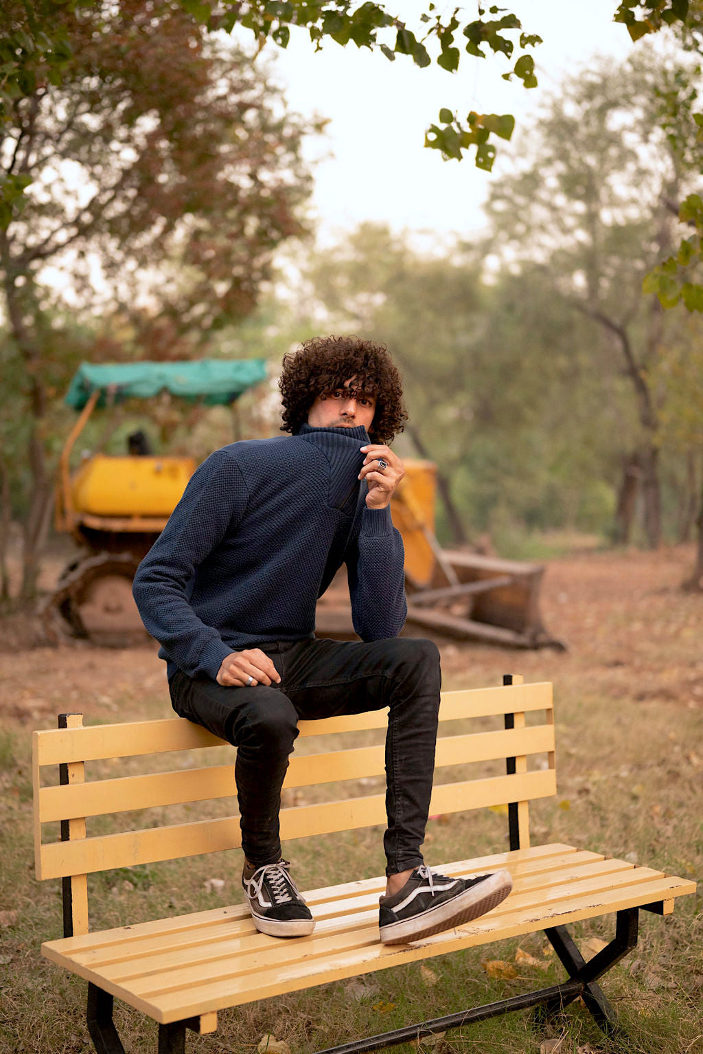 Navy Blue Knit (Unisex)